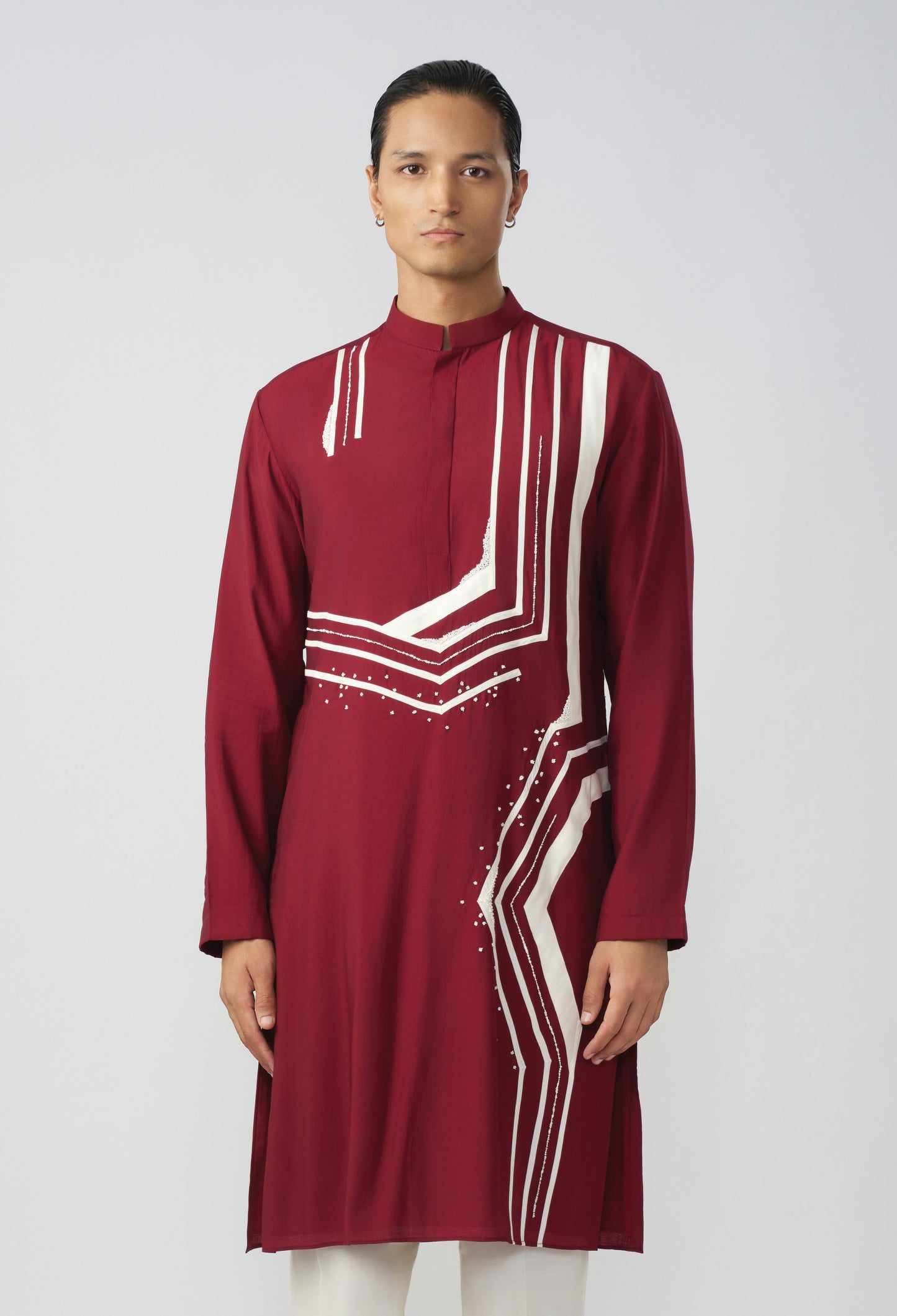 Wayward Kurta - Maroon
