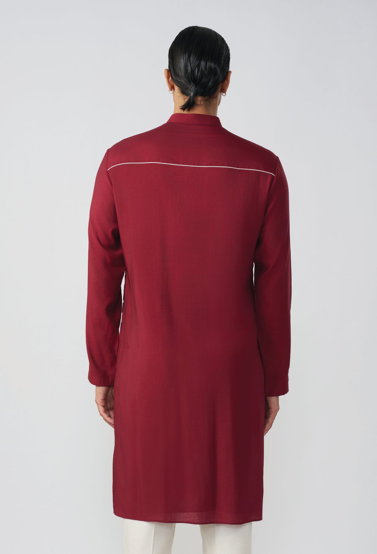 Wayward Kurta - Maroon