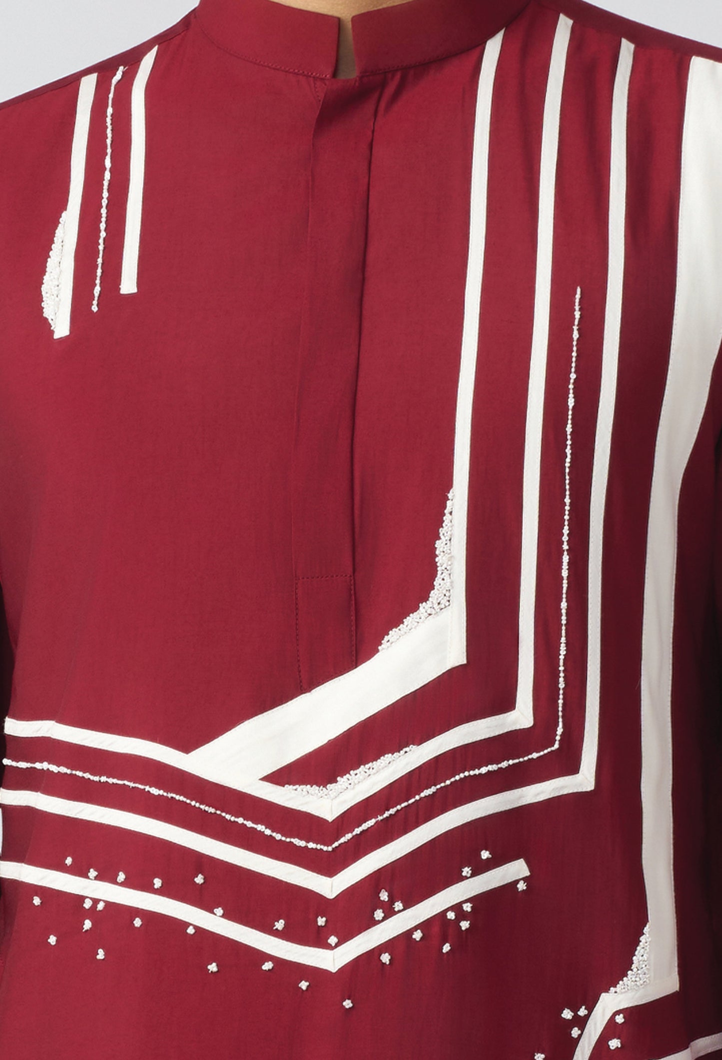 Wayward Kurta - Maroon