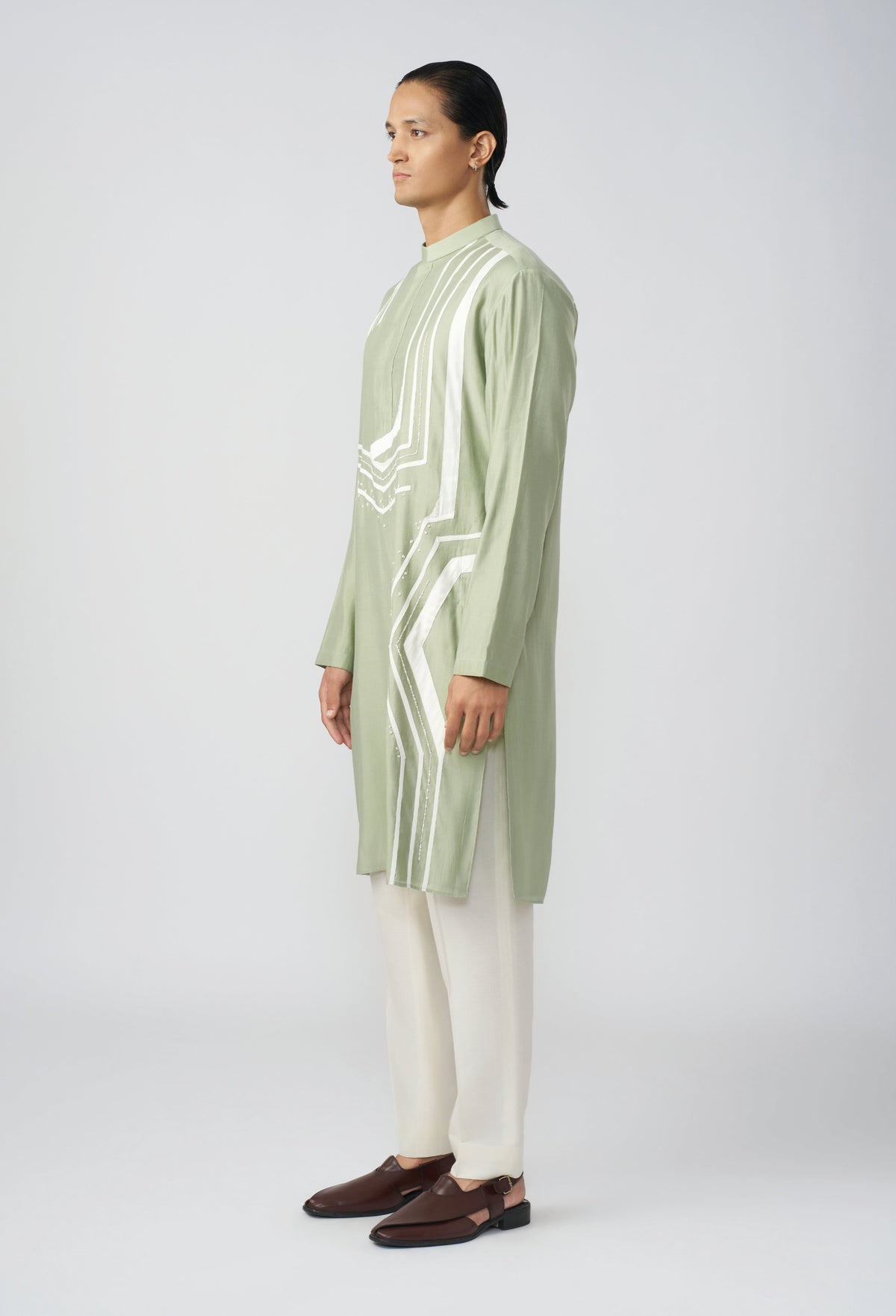 Wayward Kurta - Sea Green