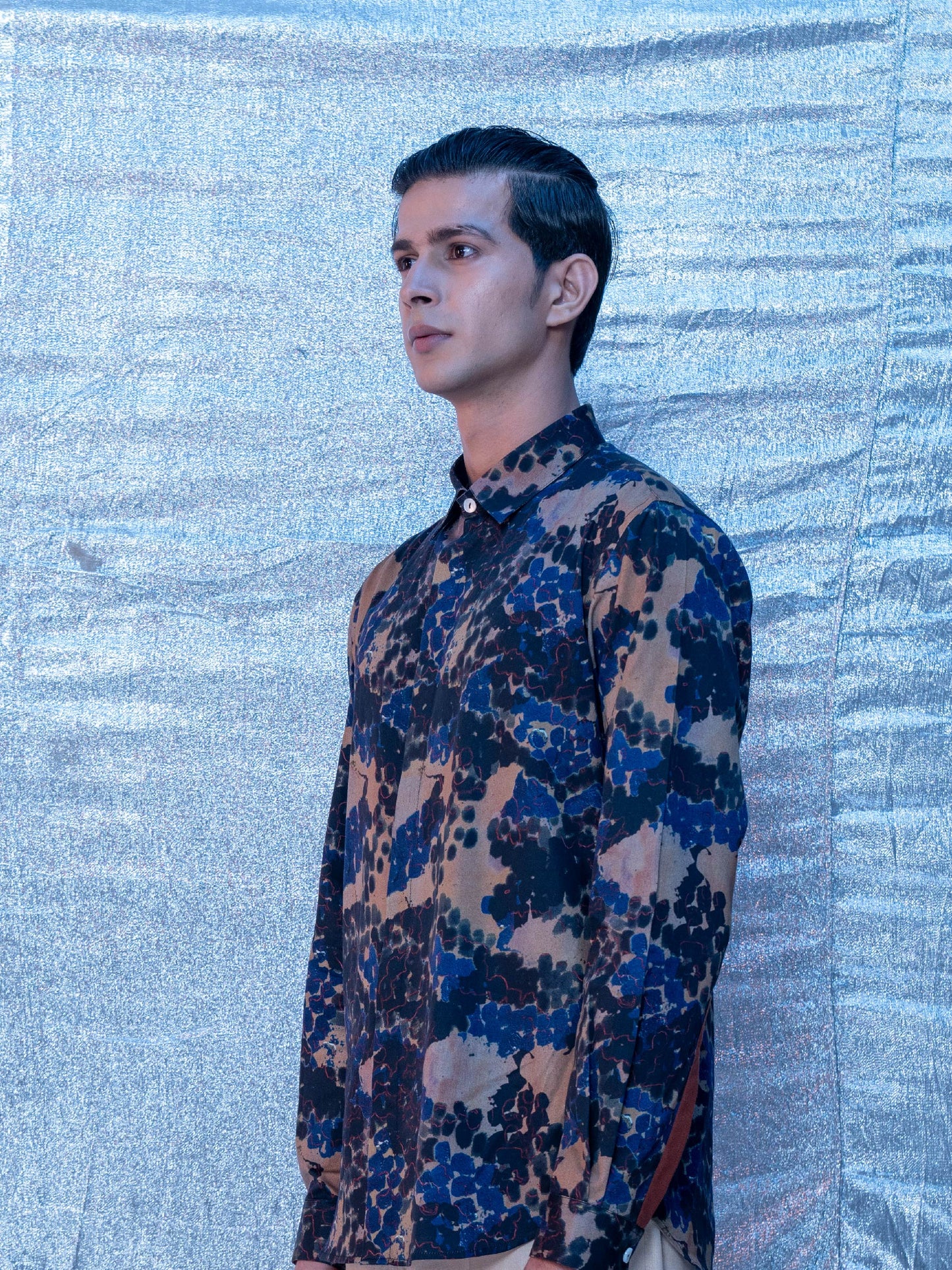 Blotch Print Shirt