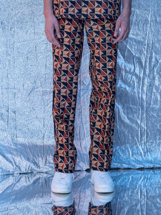 Geo Print Pyjama Pants